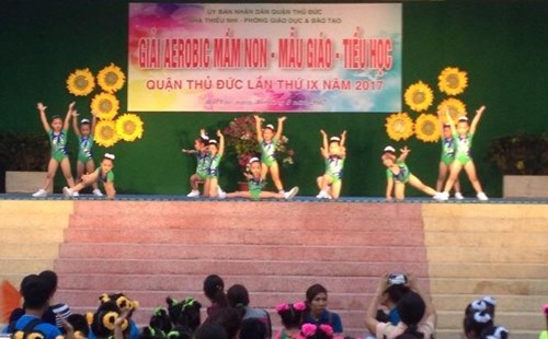 Giải Aerobic mầm non – mẫu giáo, tiểu học lần IX năm 2017
